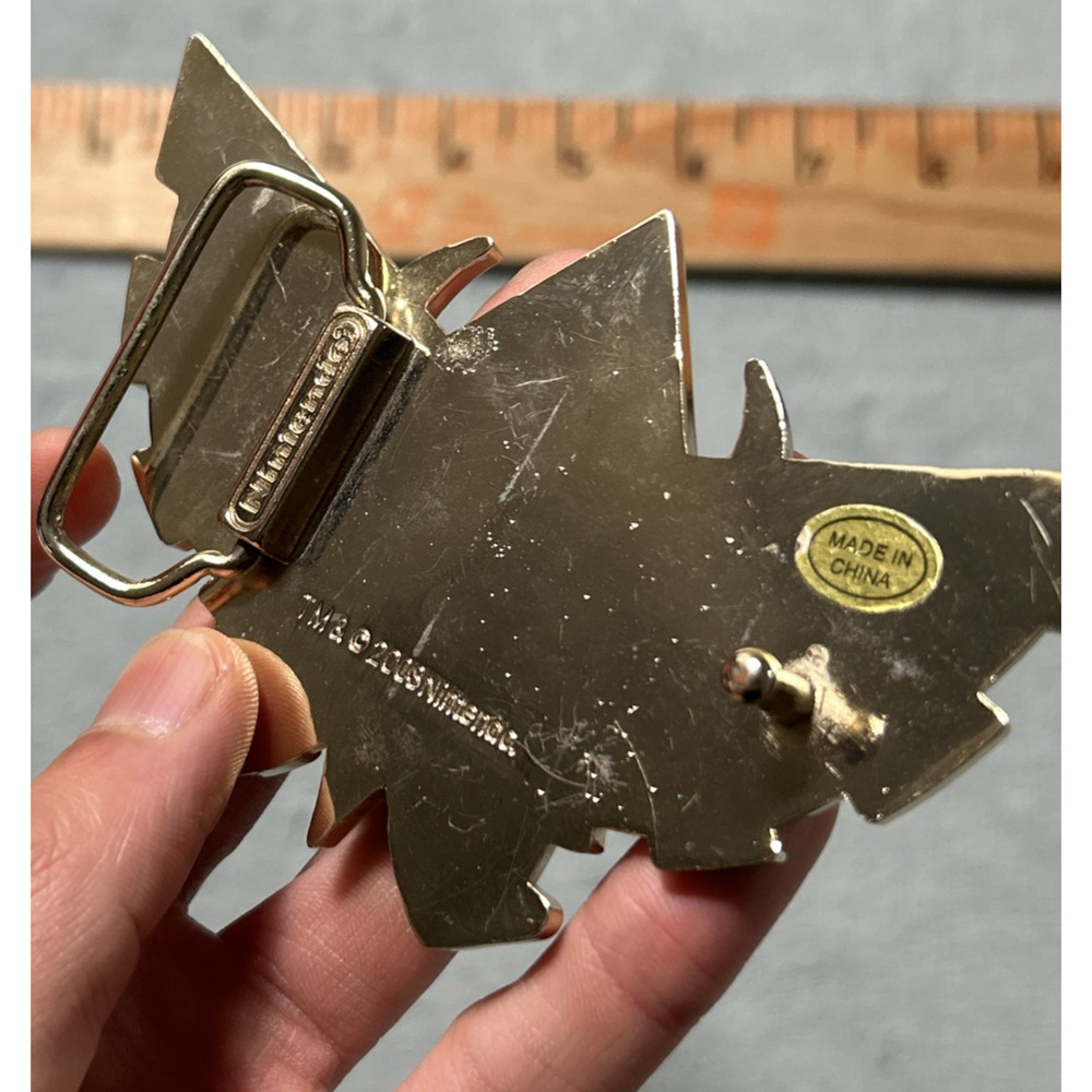 Y2k 2000s Legend Of Zelda Triforce Belt Buckle Metal Nintendo 2009 Excellent CON - Picture 11 of 11